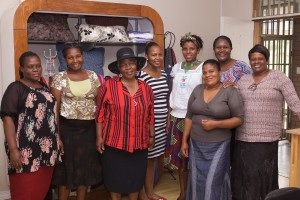 Noble women of enterprise and character... the sewing ladies of Seed of Hope!