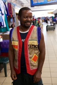 A file photo of a Zulu young man dressed in a traditional vest.